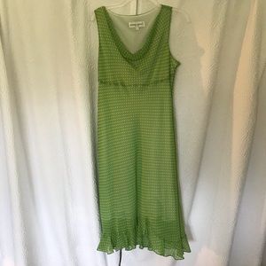 Green Polka Dot Dress